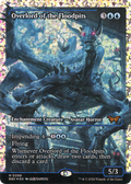 Overlord of the Floodpits (Showcase) (Fracture Foil) (DSK-399) - Duskmourn: House of Horror: (Showcase) Foil