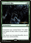 Cryptolith Rite (PRE-200S) - Shadows over Innistrad Promos Foil