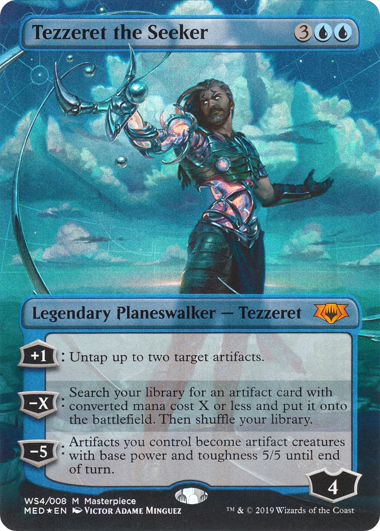 Tezzeret the Seeker (MED3-WS4) - Mythic Edition (Borderless) Foil