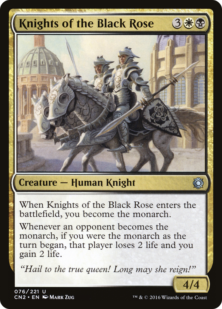 Knights of the Black Rose (CN2-076) - Conspiracy: Take the Crown