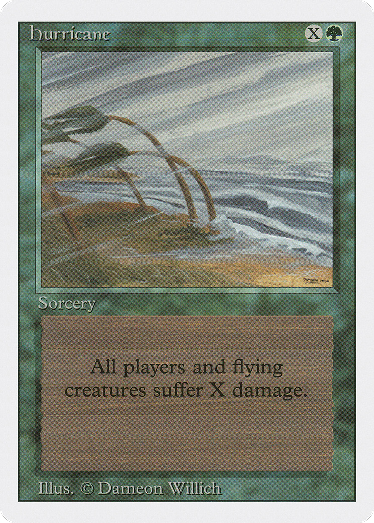 Hurricane (3ED-) - Revised Edition
