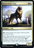 Bronzehide Lion (PRE-210S) - Theros Beyond Death Promos Foil