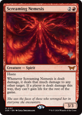 Screaming Nemesis (PPDSK-157) - Duskmourn: House of Horror Promos Foil