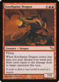 Knollspine Dragon (SHM-098) - Shadowmoor Foil