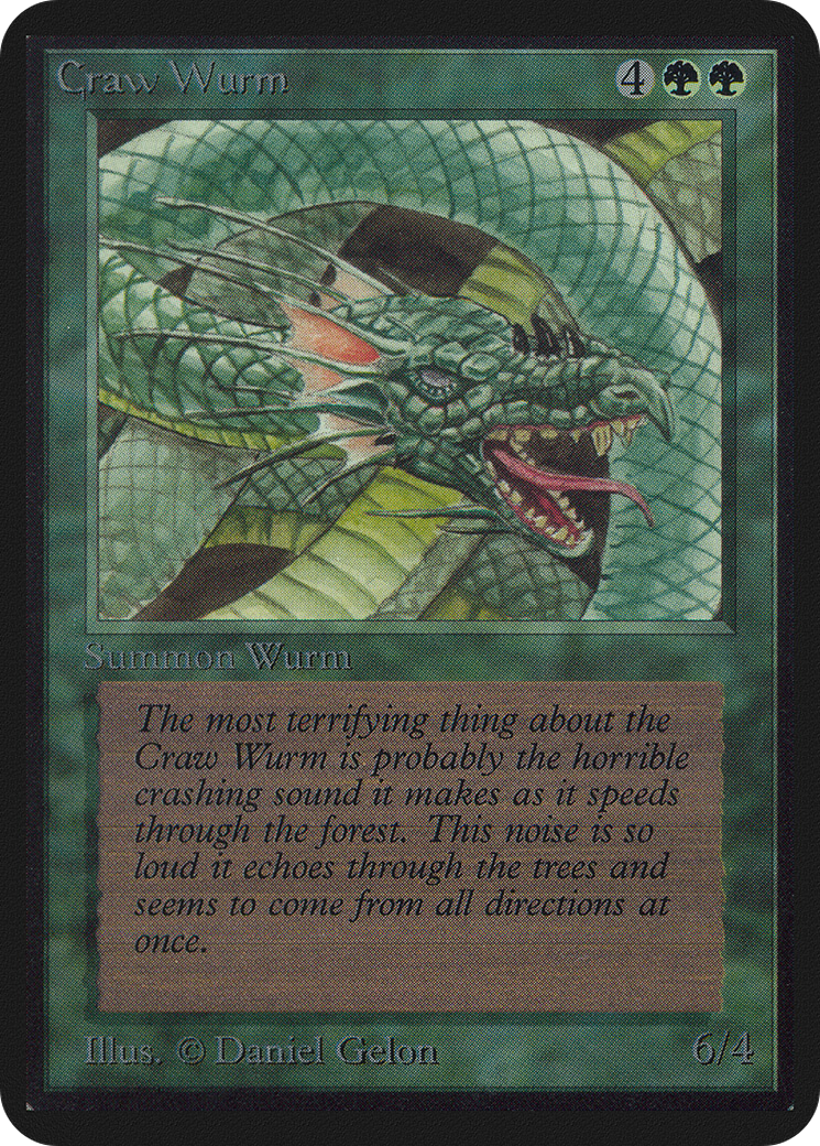 Craw Wurm (LEA-) - Limited Edition Alpha