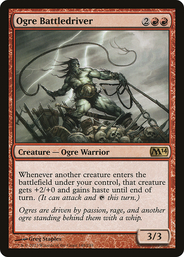 Ogre Battledriver (M14-148) - Magic 2014 Foil