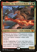 Chishiro, the Shattered Blade (NEC-001) - Neon Dynasty Commander Foil