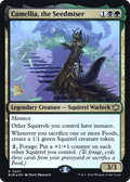 Camellia, the Seedmiser (PRE-207) - Bloomburrow Promos Foil