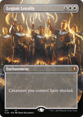 Legion Loyalty (Borderless) (CLB-371) - Commander Legends: Battle for Baldur's Gate