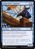 Azure Fleet Admiral (CMR-058) - Commander Legends Foil