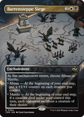 Barrensteppe Siege (Borderless) (TDM-384) - Tarkir: Dragonstorm: (enchantment) Foil