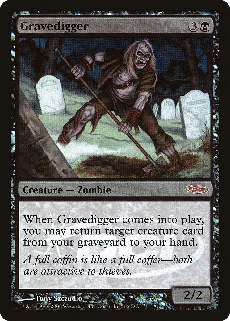 Gravedigger (WPN-016) - DCI Promos Foil