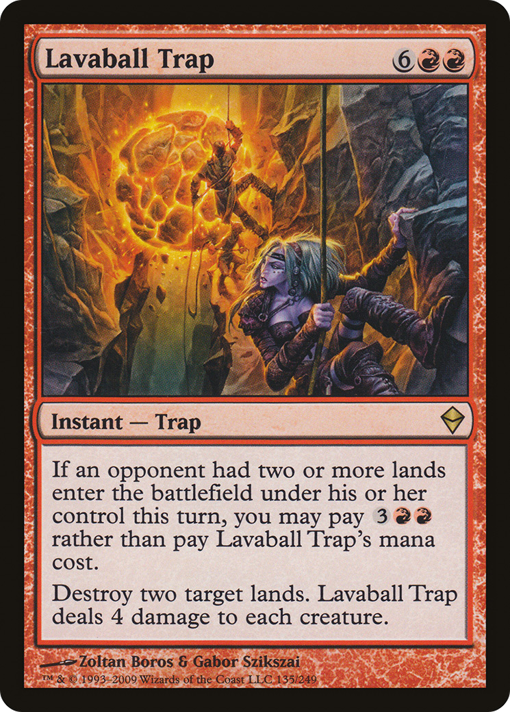 Lavaball Trap (ZEN-135) - Zendikar