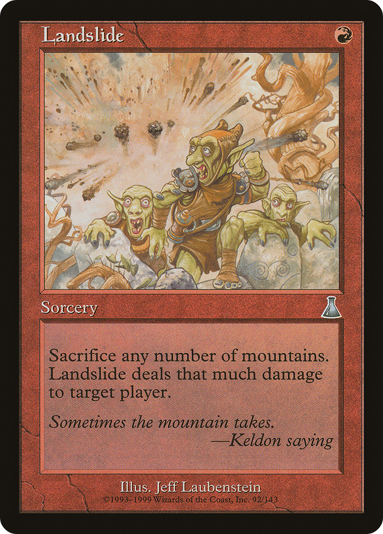 Landslide (UDS-092) - Urza's Destiny