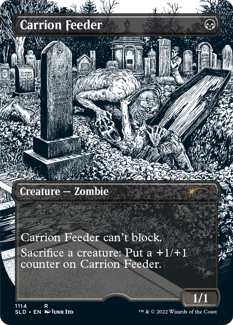 Carrion Feeder (Borderless) (SLD-1114) - Secret Lair Drop