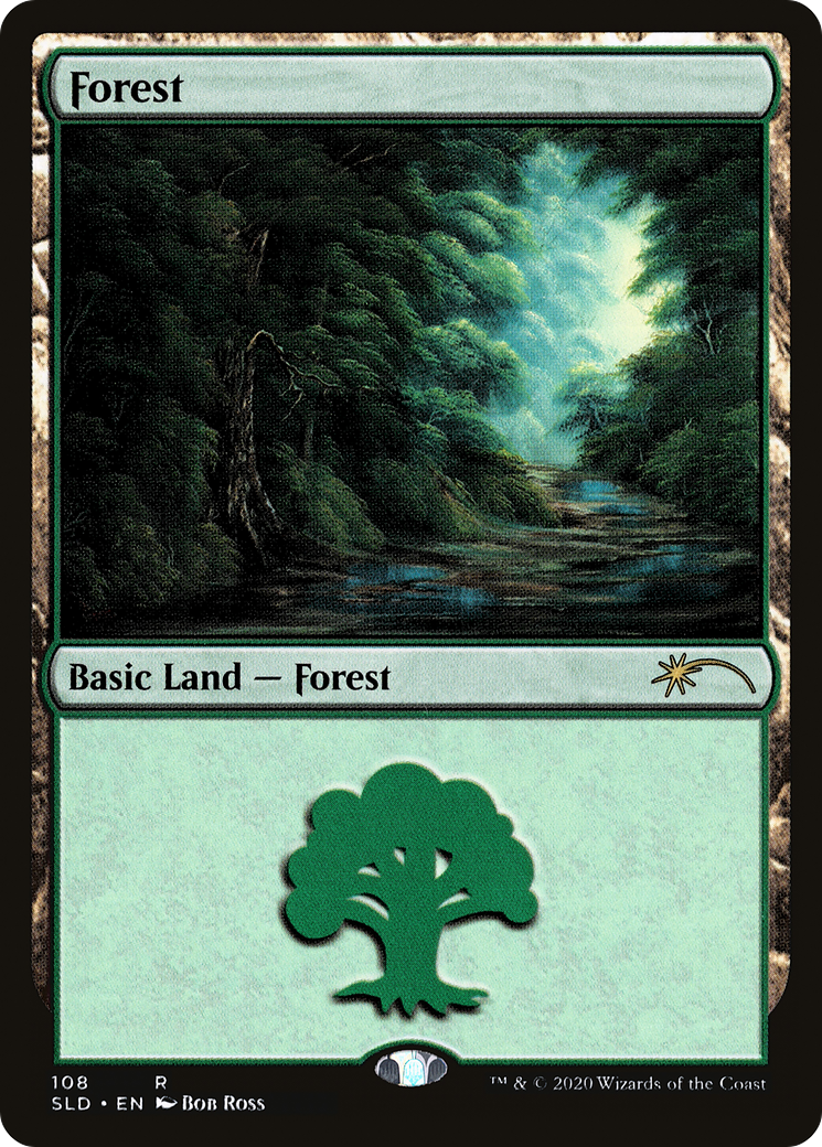 Forest (108) (Bob Ross) (SLD-108) - Secret Lair Drop