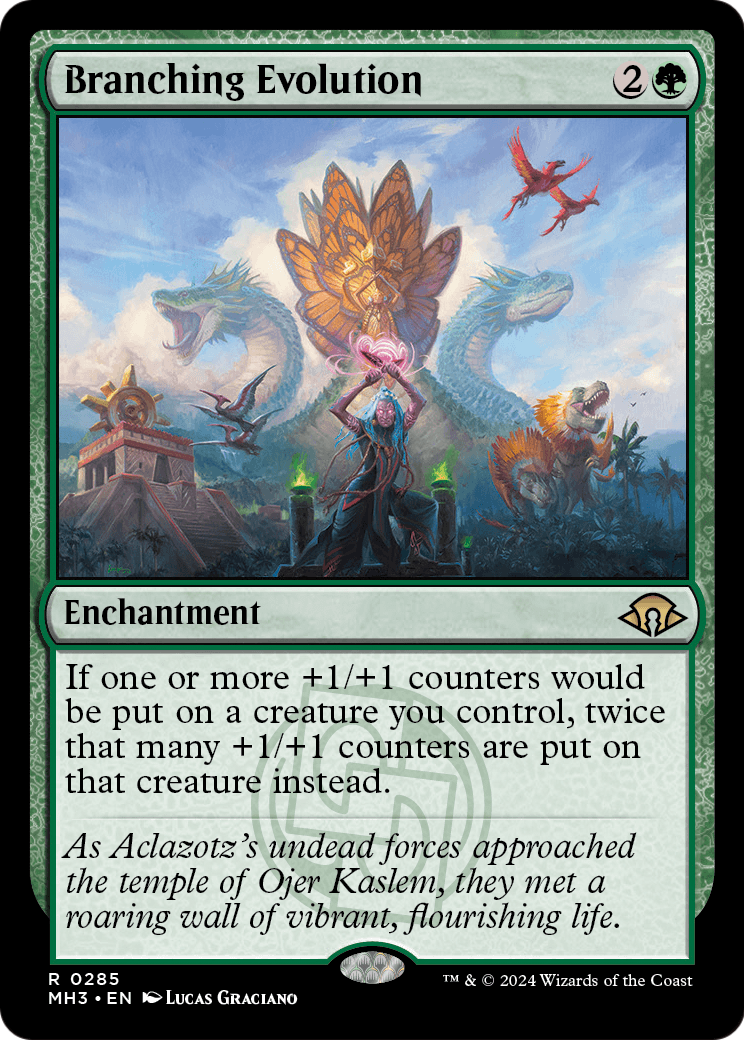 Branching Evolution (MH3-285) - Modern Horizons 3 Foil