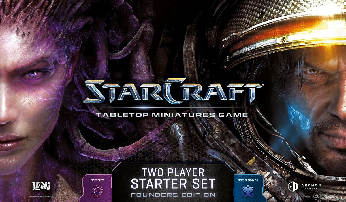 Starcraft Tabletop Miniatures Game: Starter Set Founders Edition