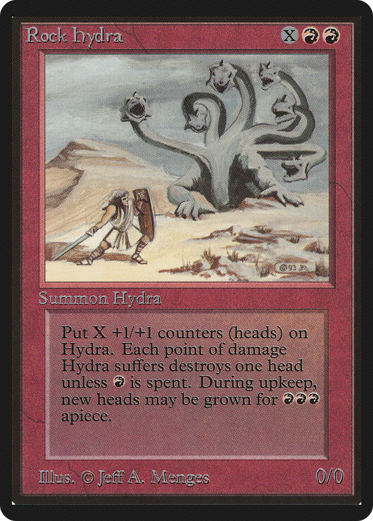 Rock Hydra (LEB-) - Limited Edition Beta