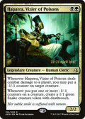 Hapatra, Vizier of Poisons (PRE-199S) - Amonkhet Promos Foil