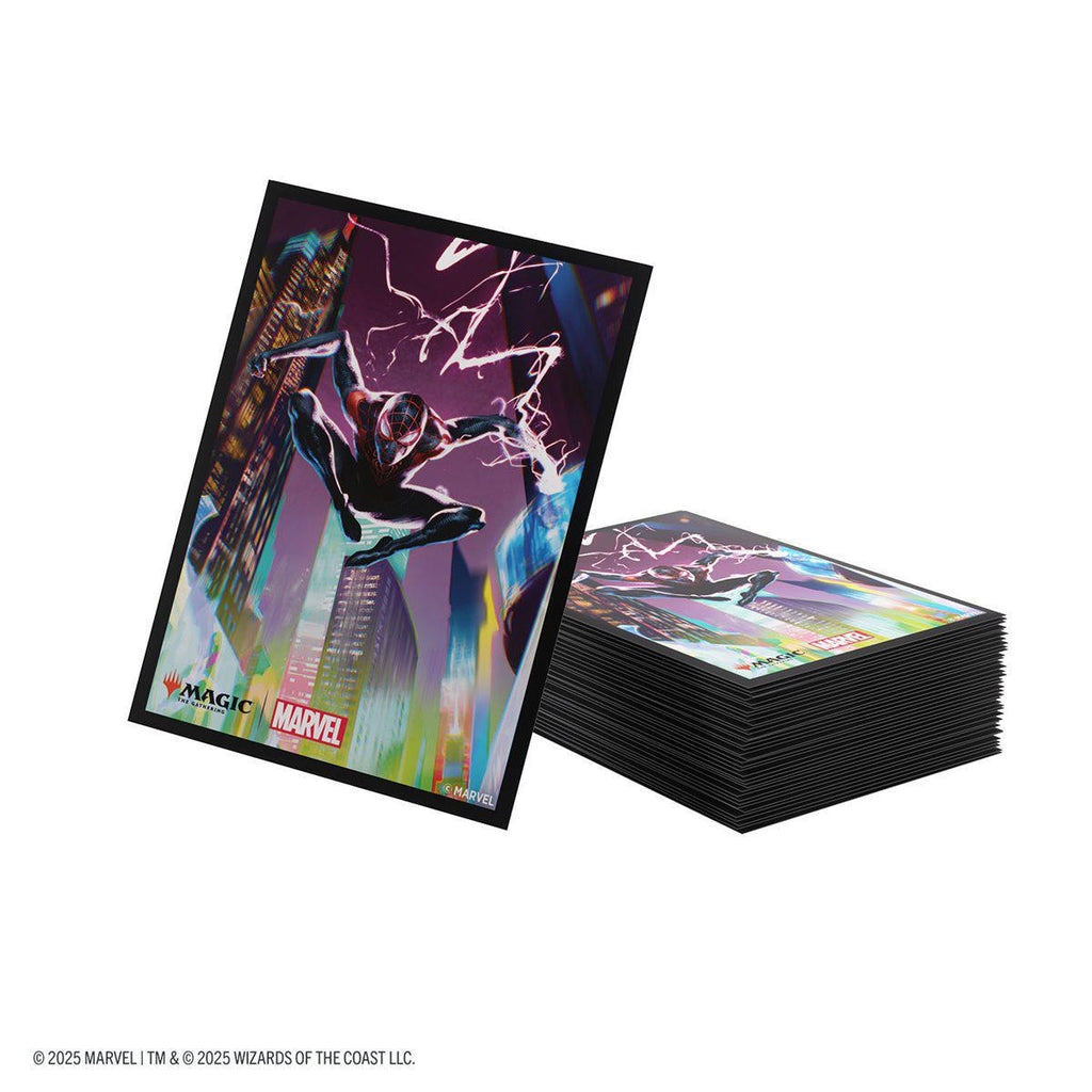 Magic The Gathering Marvel's Spider-Man Art Sleeves: Spider-Man Miles Morales