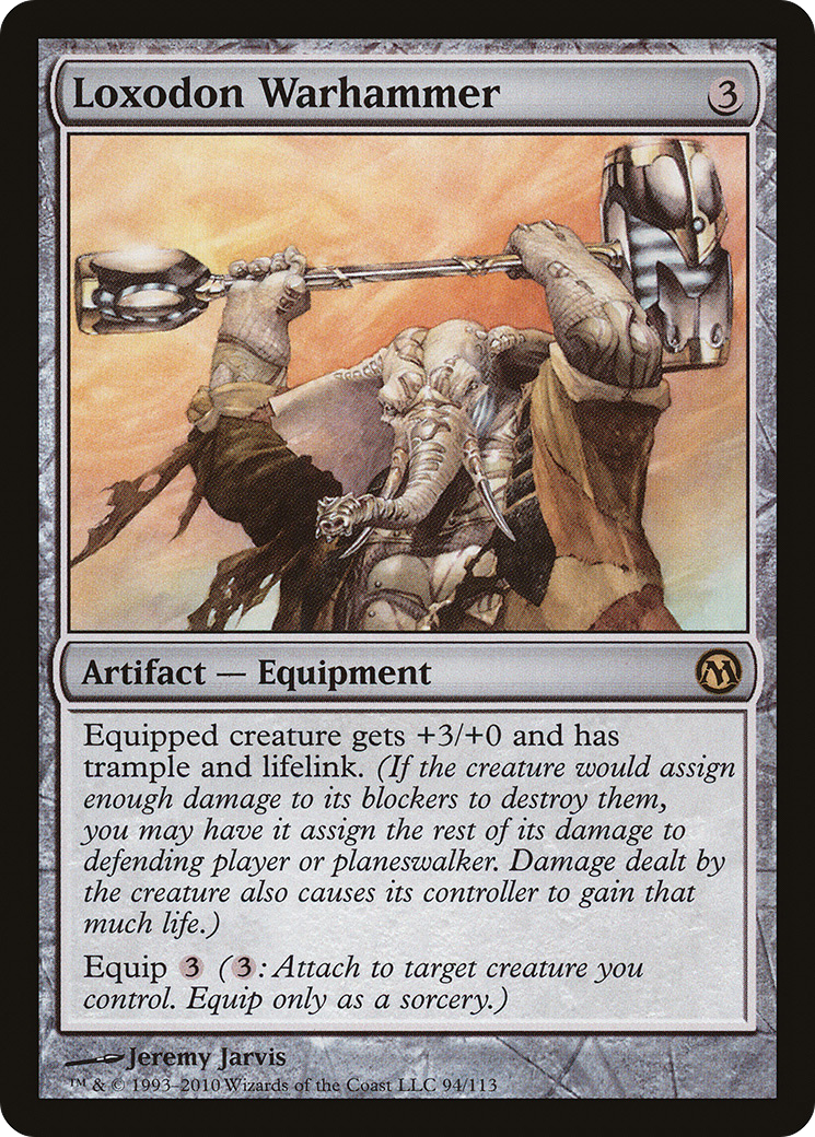 Loxodon Warhammer (DPA-094) - Duels of the Planeswalkers