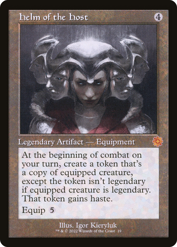 Helm of the Host (BRR-019) - The Brothers' War Retro Artifacts Foil