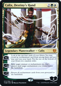 Calix, Destiny's Hand (PRE-211S) - Theros Beyond Death Promos Foil