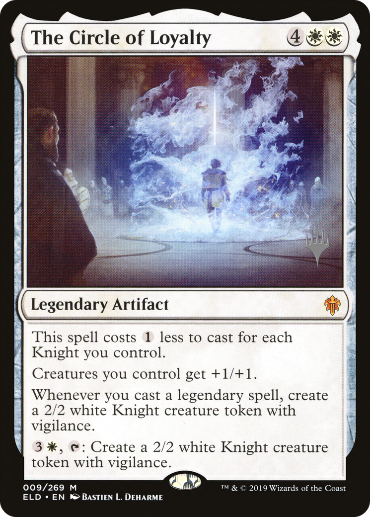The Circle of Loyalty (PPELD-009) - Throne of Eldraine Promos Foil