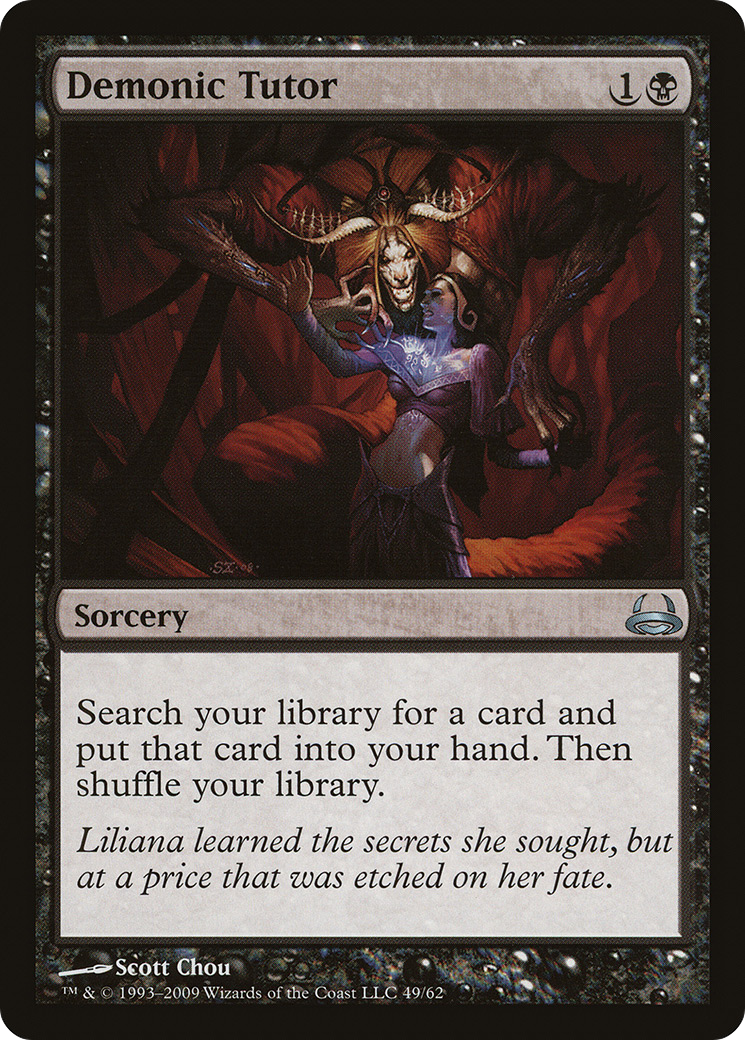 Demonic Tutor (DDC-049) - Duel Decks: Divine vs. Demonic