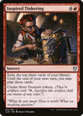 Inspired Tinkering (CLB-183) - Commander Legends: Battle for Baldur's Gate Foil