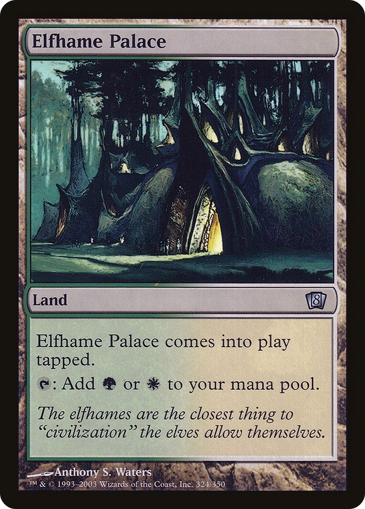 Elfhame Palace (8ED-324) - 8th Edition