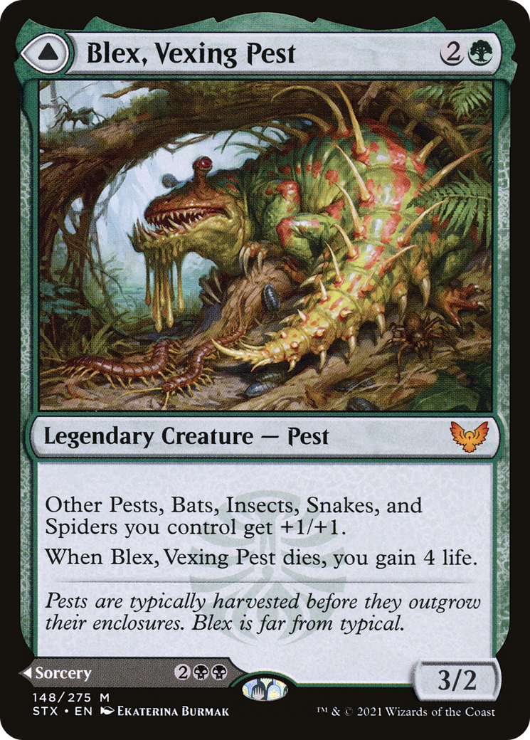 Blex, Vexing Pest (STX-148) - Strixhaven: School of Mages