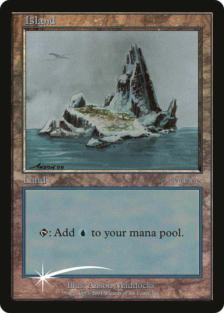 Island (2001) (ARENA-) - Arena League 2001 Foil