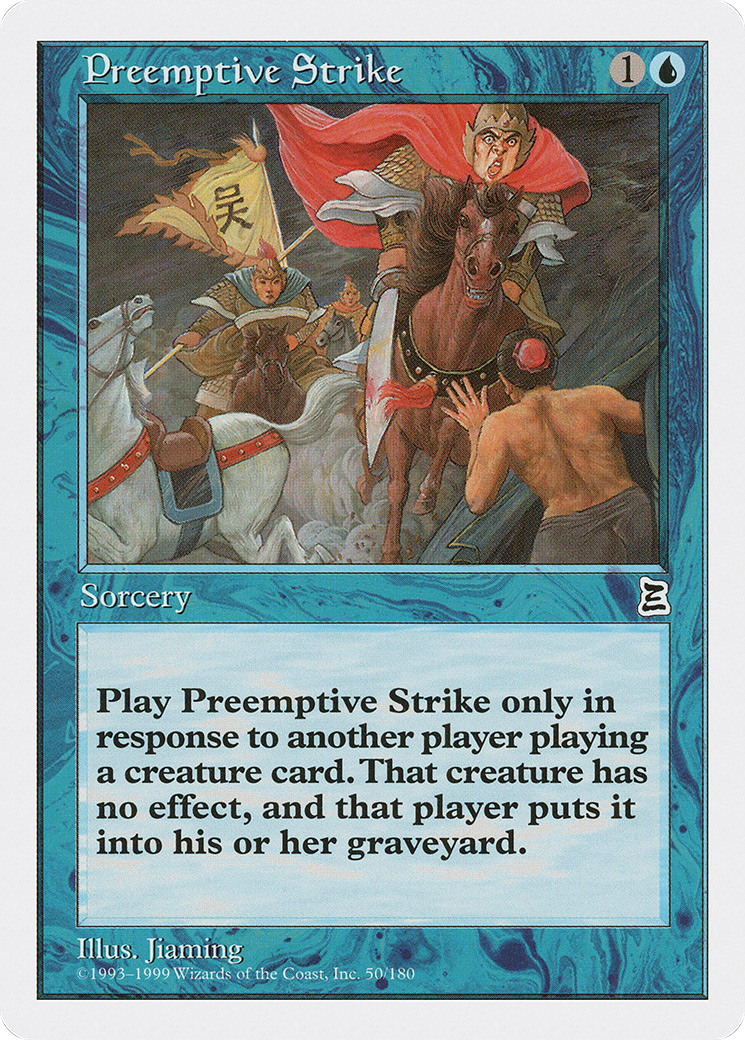 Preemptive Strike (PTK-050) - Portal Three Kingdoms