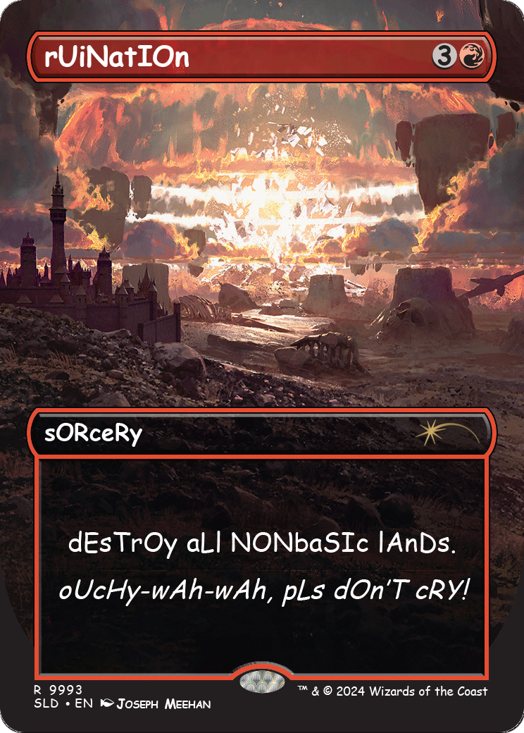rUiNatIOn (SLD-9993) - Secret Lair Drop (Borderless)