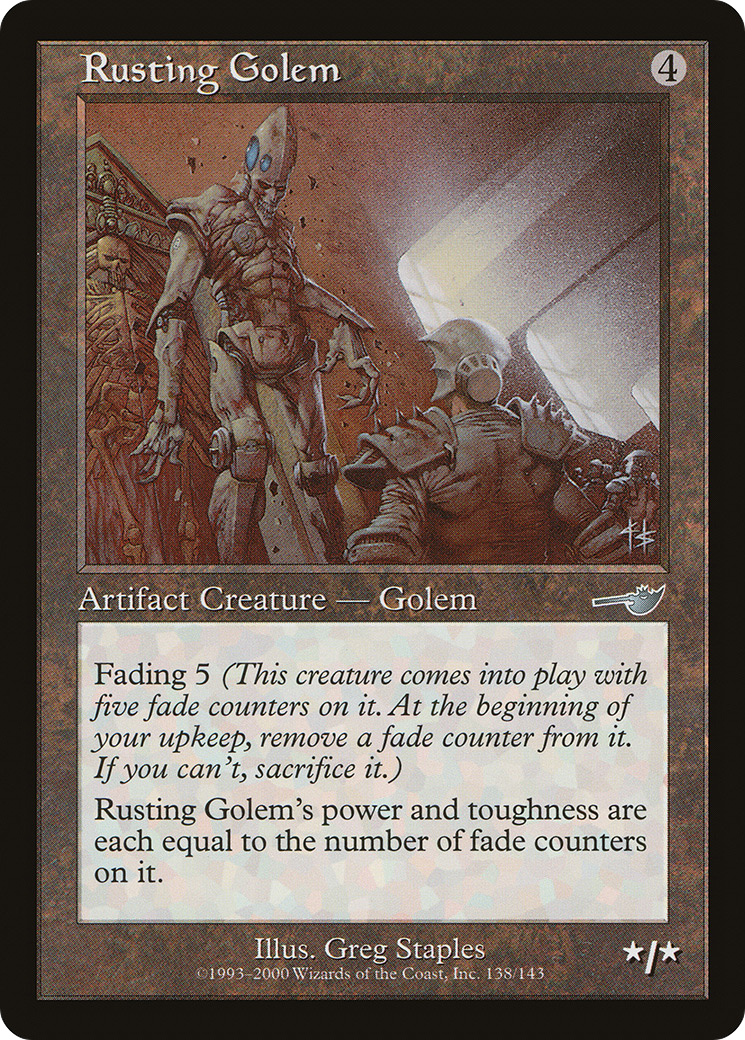 Rusting Golem (NMS-138) - Nemesis