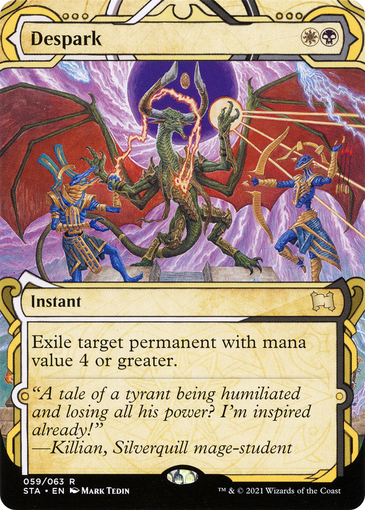 Despark (STA-059) - Strixhaven Mystical Archive: (Showcase) (Borderless) Foil