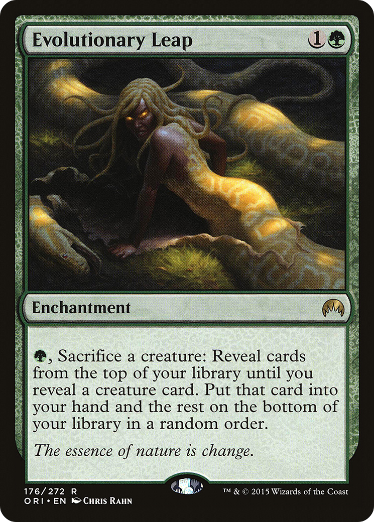 Evolutionary Leap (ORI-176) - Magic Origins Foil