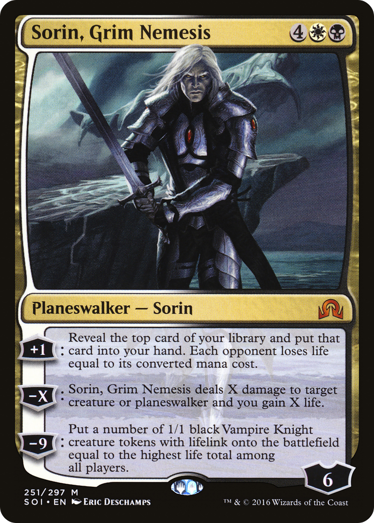 Sorin, Grim Nemesis (SOI-251) - Shadows over Innistrad Foil