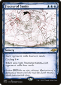 Fractured Sanity (Showcase) (MH2-336) - Modern Horizons 2: (Showcase) Foil