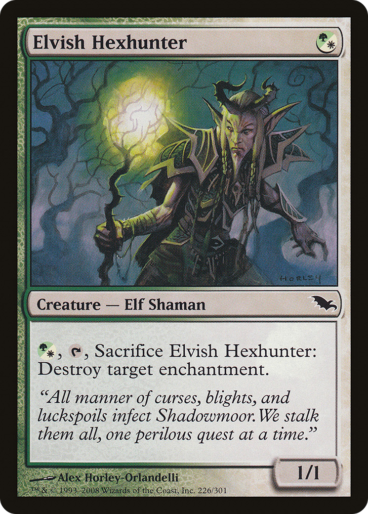 Elvish Hexhunter (SHM-226) - Shadowmoor
