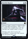 Fateful Absence (PRE-018) - Innistrad: Midnight Hunt Promos Foil