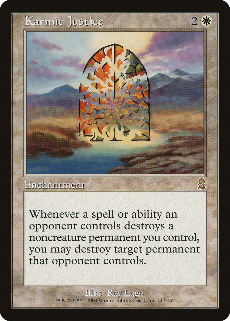 Karmic Justice (ODY-026) - Odyssey