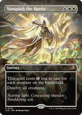 Vanquish the Horde (Borderless) (INR-302) - Innistrad Remastered Foil