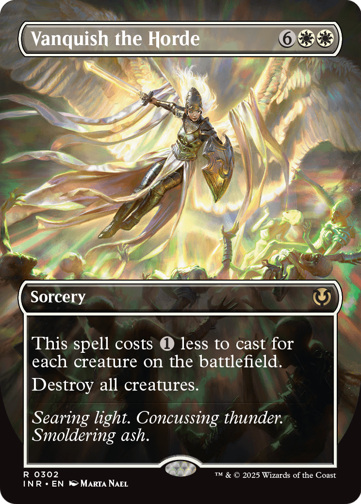 Vanquish the Horde (Borderless) (INR-302) - Innistrad Remastered