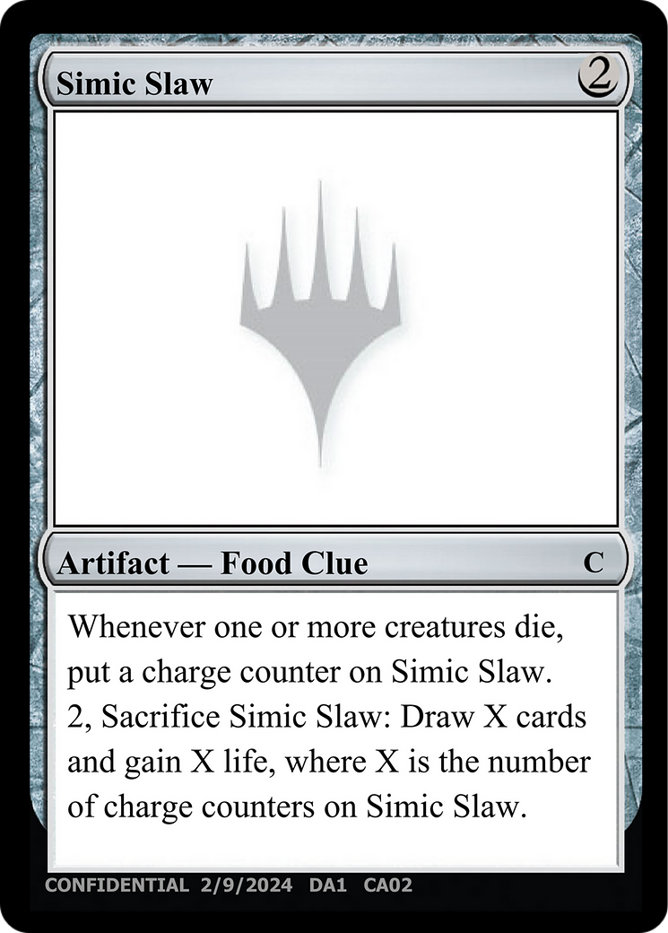Simic Slaw (UNK-CAB) - Unknown Event