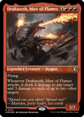 Drakuseth, Maw of Flames (Foil Etched) (CMM-535) - Commander Masters Foil