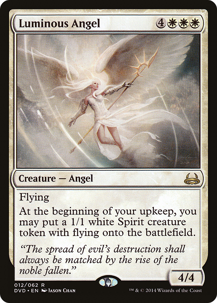 Luminous Angel (DD3-) - Duel Decks Anthology: Divine vs. Demonic