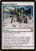 Restore Balance (TSP-038) - Time Spiral Foil